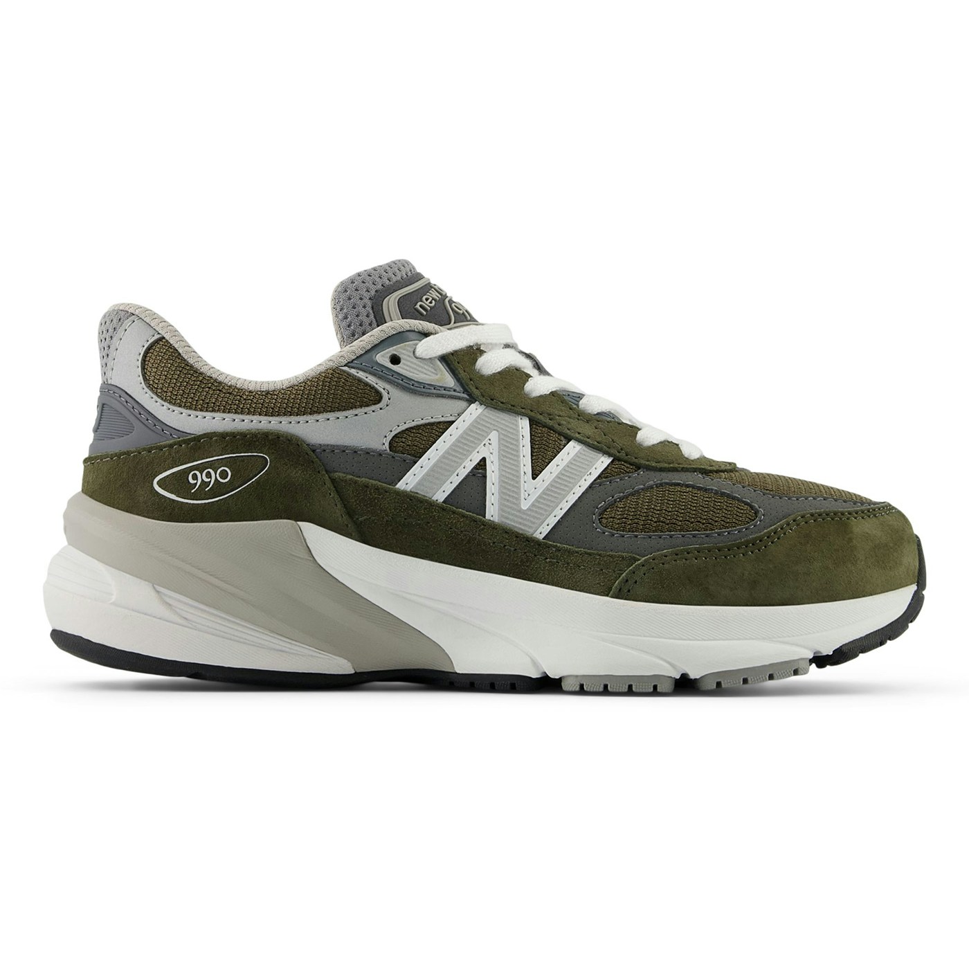 New Balance 990v6 Olive Grey (GS) 2 New Balance 990v6 Olive Grey (GS)