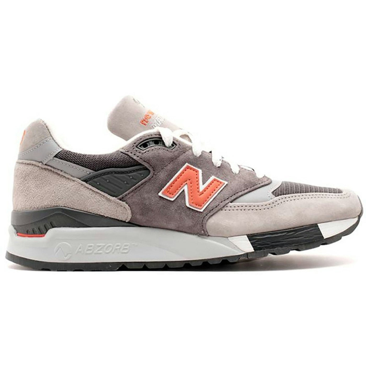 New Balance 998 Grey Orange