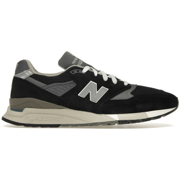 New Balance 998 MiUSA Black Silver