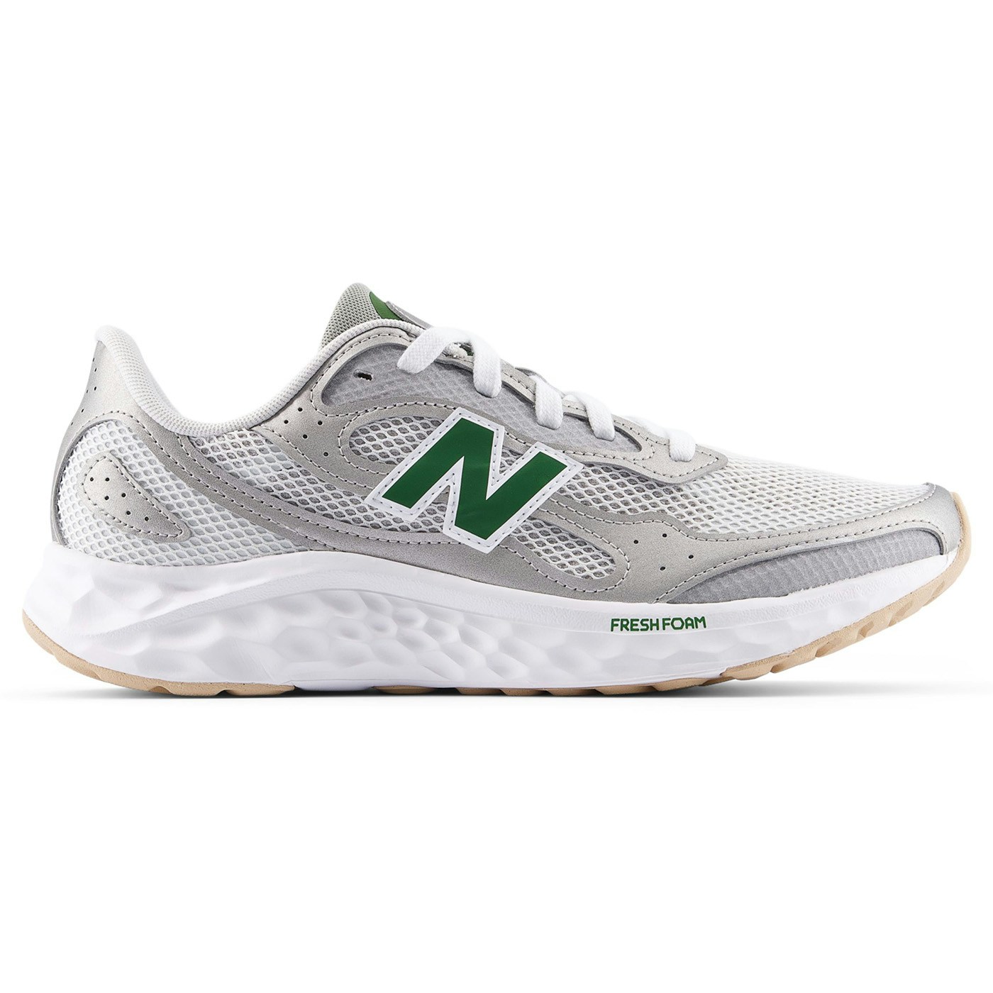 New Balance Fresh Foam Arishi v4 Tiralux Raincloud Silver Metalic Dark Alpine Green