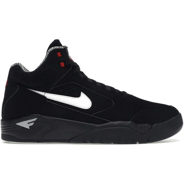 Nike Air Flight Lite II Mid Black White Varsity Red
