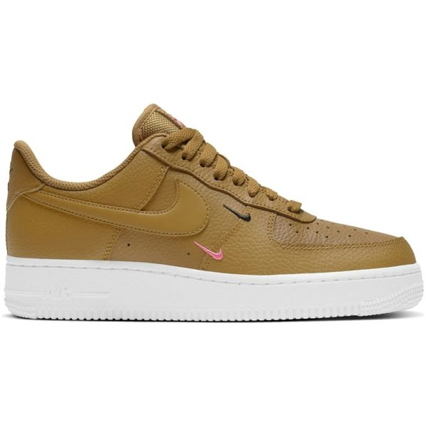 Nike Air Force 1 Low 07 Essential Wheat Mini Swoosh (Womens)