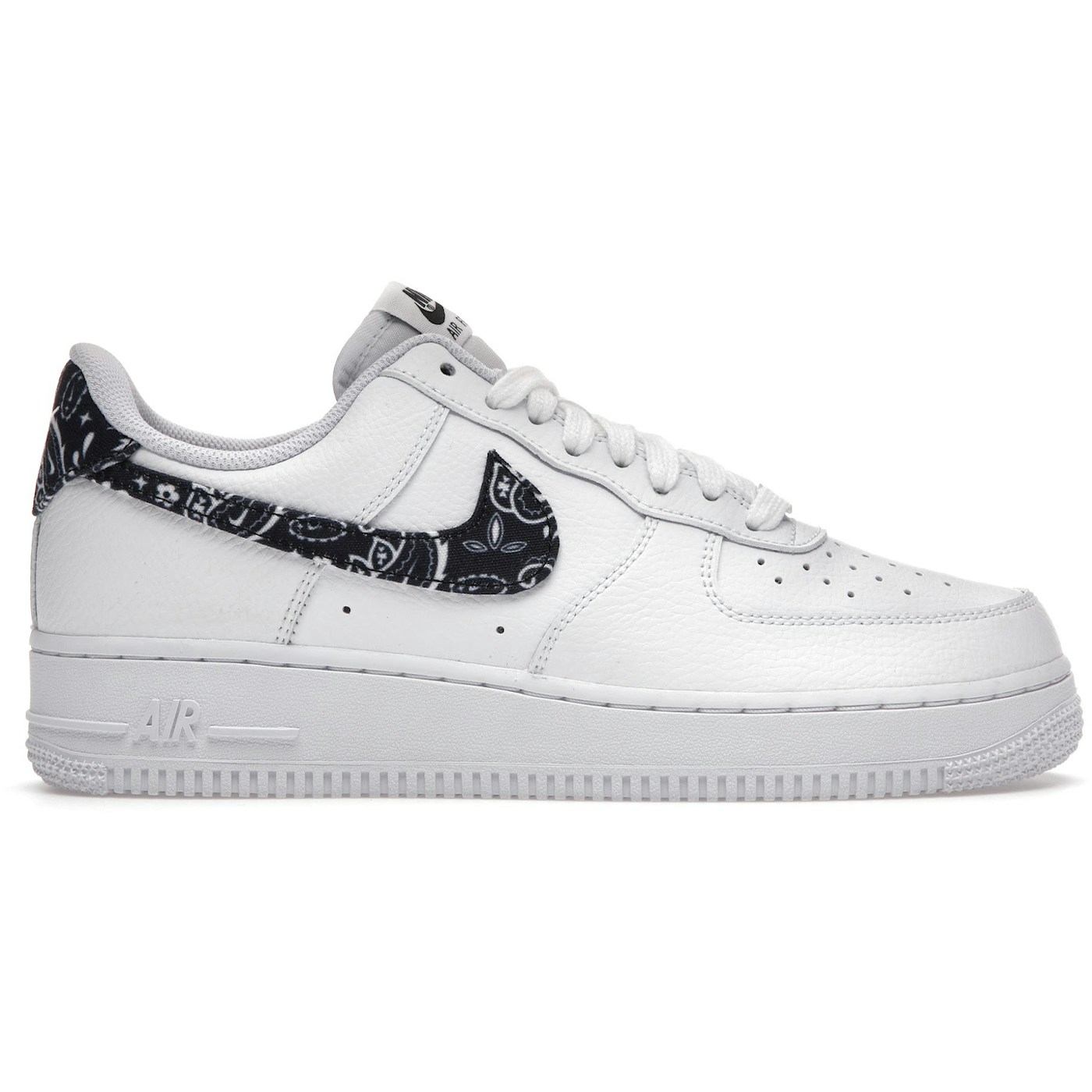 Nike Air Force 1 Low 07 Essential White Black Paisley (Womens)