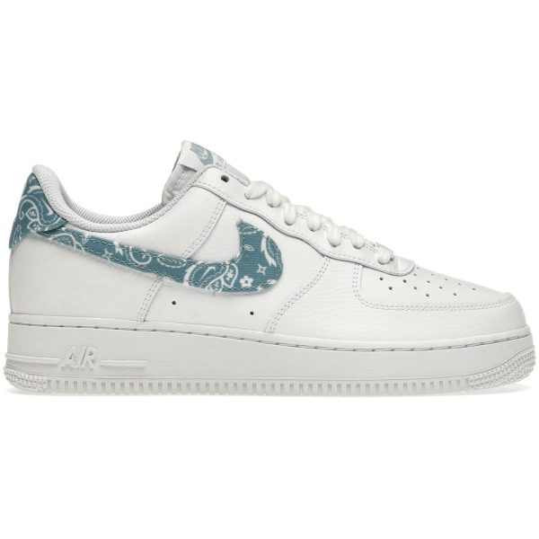 Nike Air Force 1 Low 07 Essential White Worn Blue Paisley (Womens)
