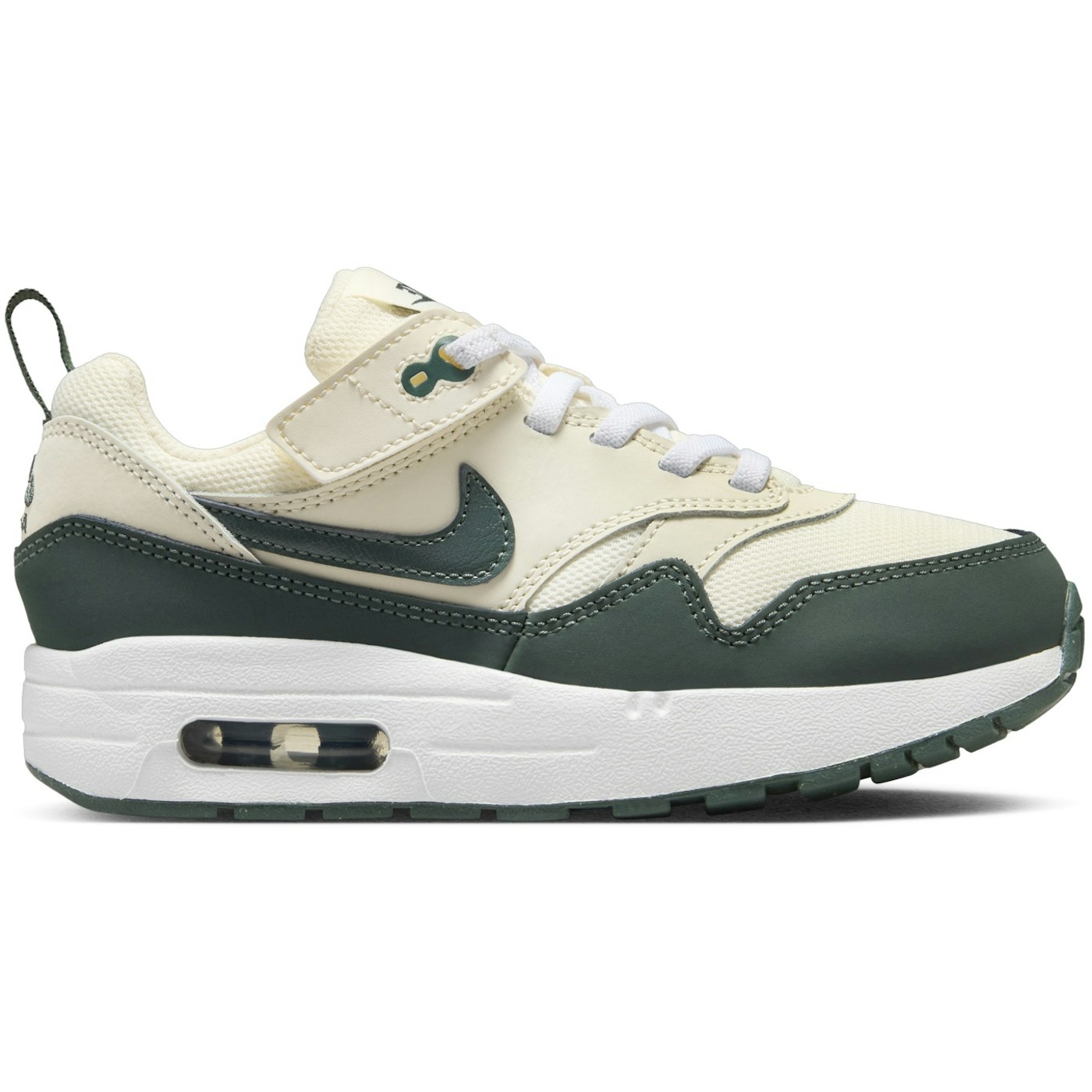 Nike Air Max 1 EasyOn Pale Ivory White Bicoastal Vintage Green (PS)