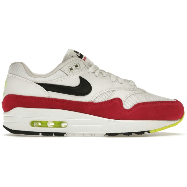 Nike Air Max 1 White Black Volt Rush Pink