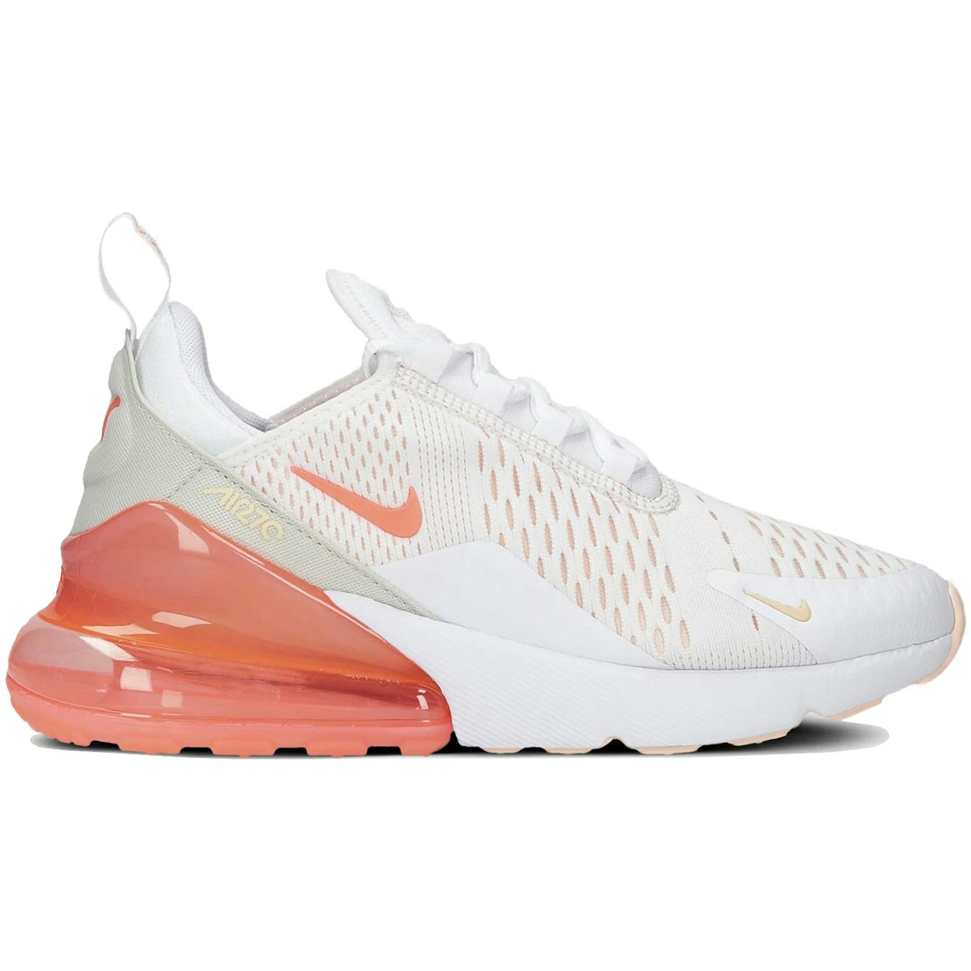 Nike Air Max 270 Essential White Bright Mango (Womens) 2 Nike Air Max 270 Essential White Bright Mango (Womens)