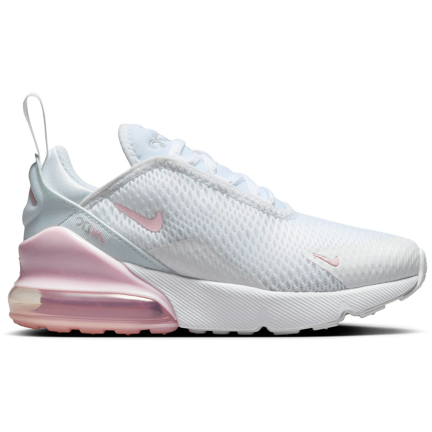 Nike Air Max 270 White Light Smoke Grey Pink Foam (PS) 2 Nike Air Max 270 White Light Smoke Grey Pink Foam (PS)