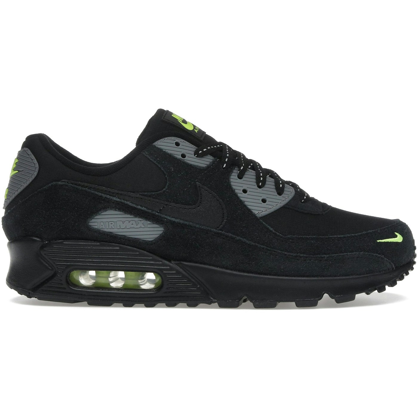 Nike Air Max 90 Black Volt Cool Grey
