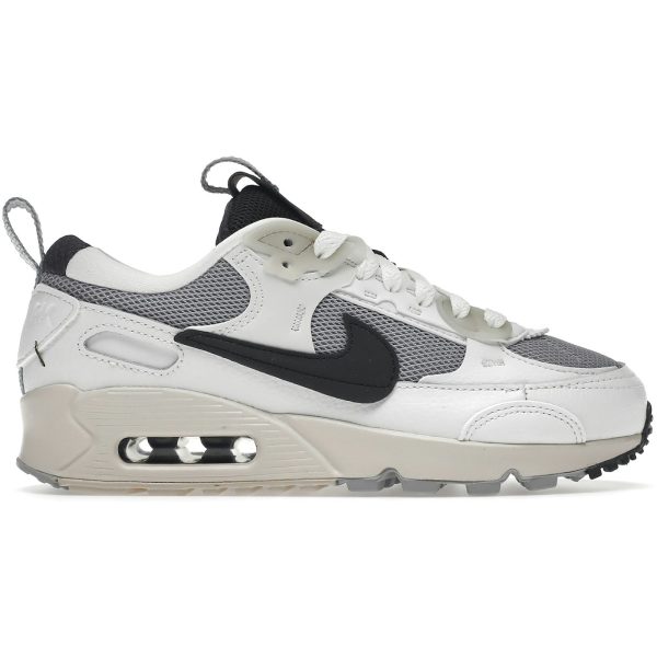Nike Air Max 90 Futura Wolf Grey Summit White Light Orewood Brown Medium Ash (Womens)