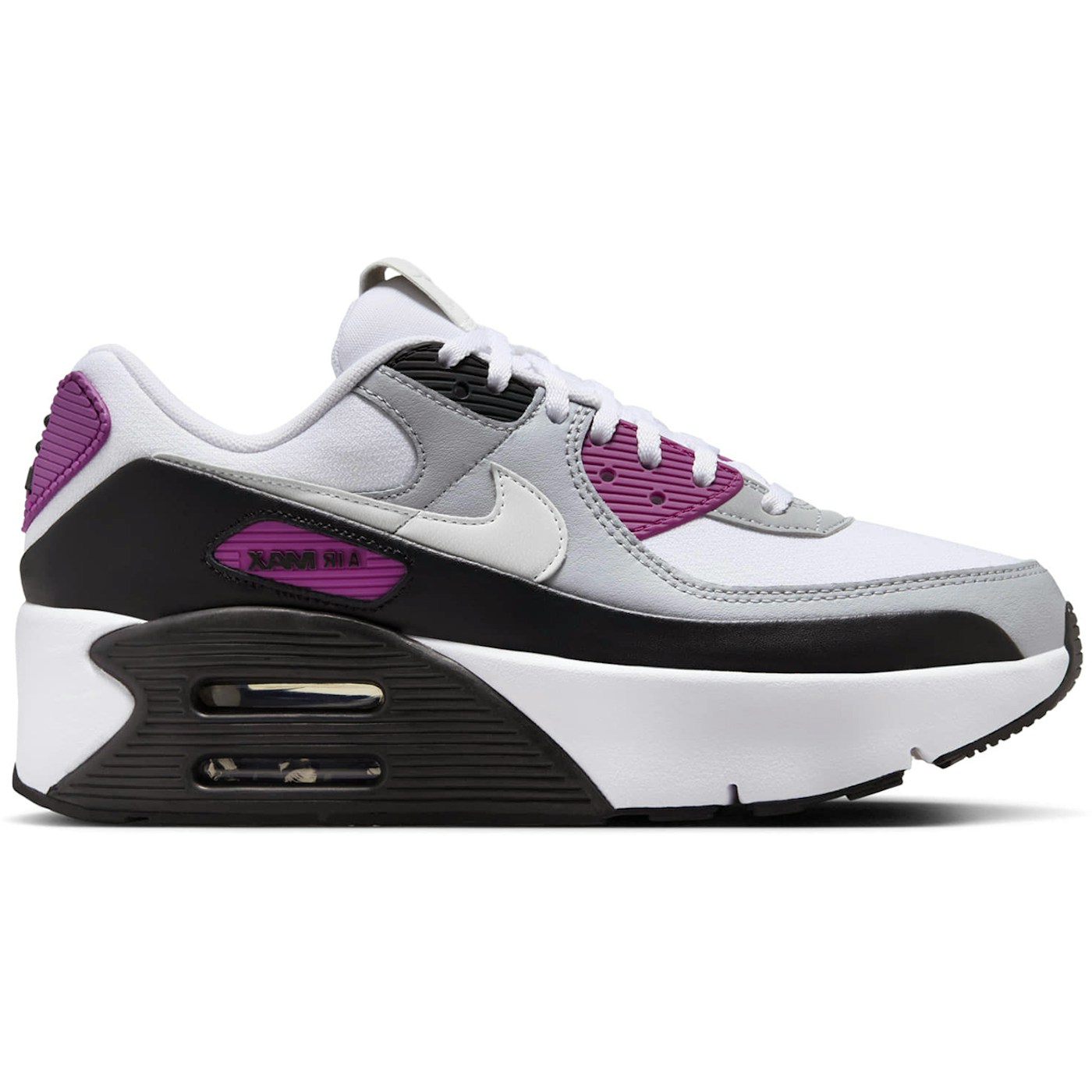 Nike Air Max 90 LV8 White Bold Berry Wolf Grey Photon Dust (Womens) 1 Nike Air Max 90 LV8 White Bold Berry Wolf Grey Photon Dust (Womens)