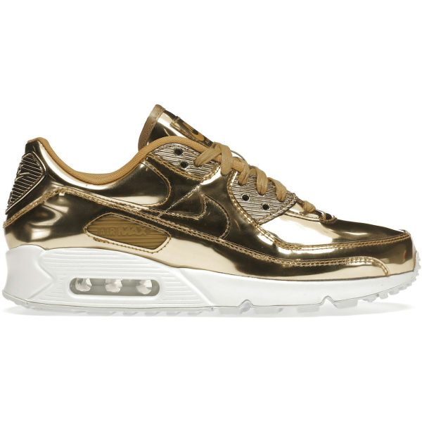 Nike Air Max 90 Metallic Gold (2020) (Womens)
