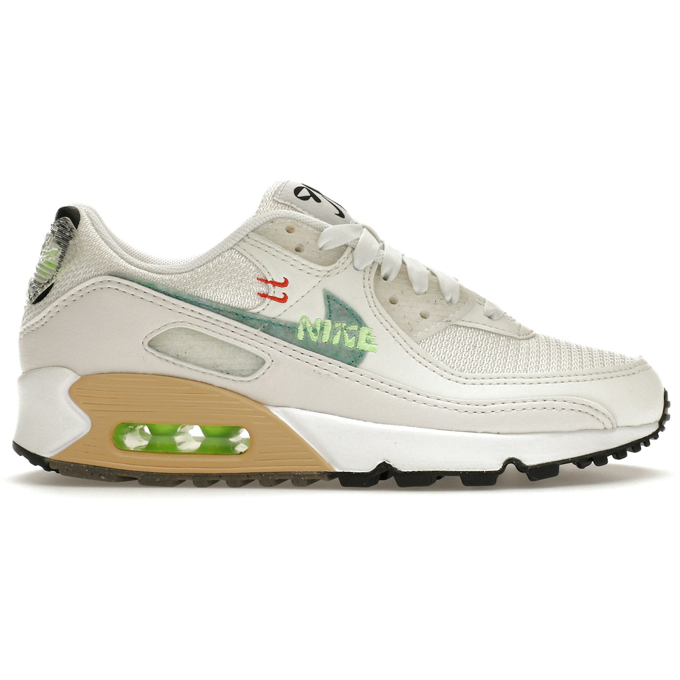 Nike Air Max 90 SE Summit White Neptune Green (Womens)