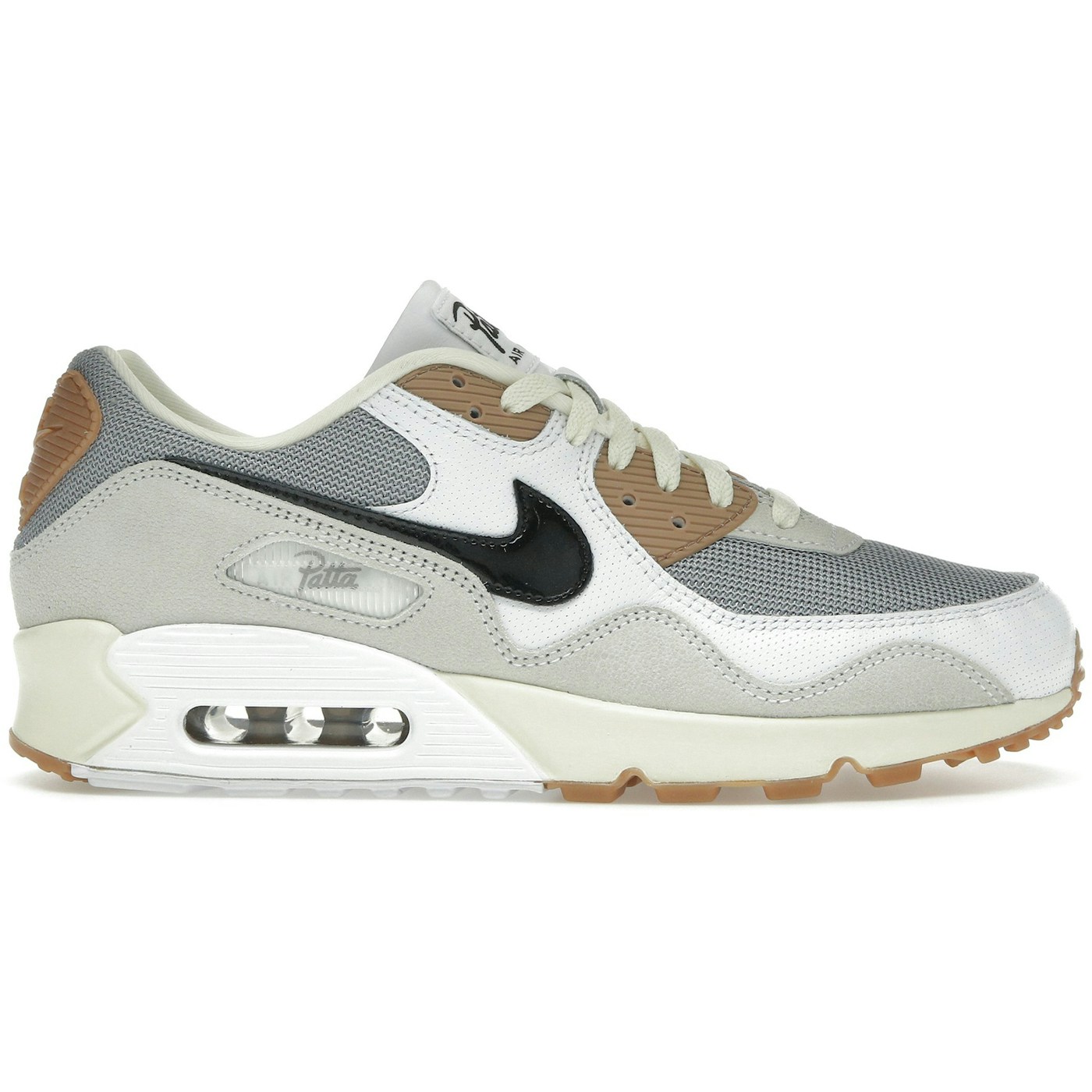 Nike Air Max 90 SP Patta Waves Particle Grey Coconut Milk 2 Nike Air Max 90 SP Patta Waves Particle Grey Coconut Milk