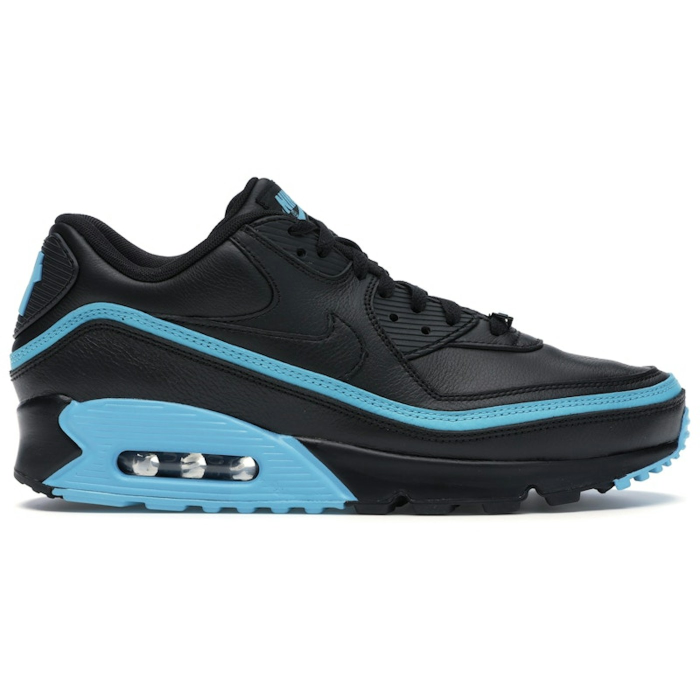 Nike Air Max 90 Undefeated Black Blue Fury 1 Nike Air Max 90 Undefeated Black Blue Fury