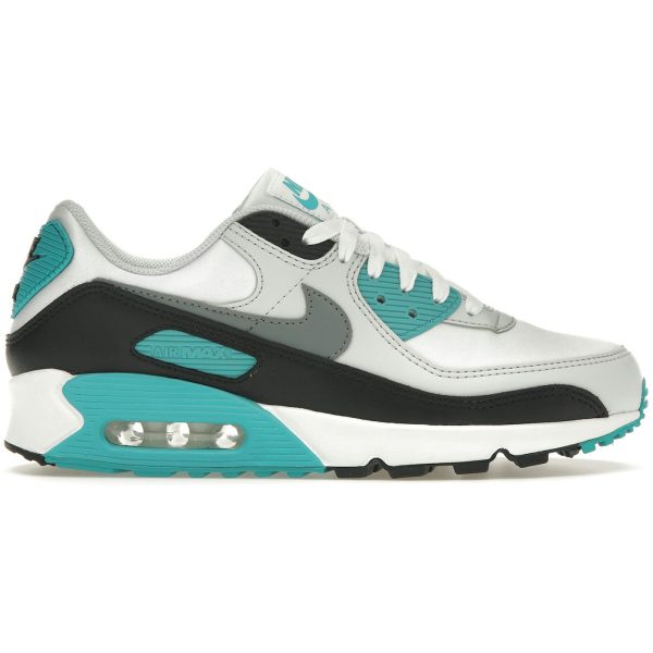 Nike Air Max 90 White Teal Nebula (Womens)