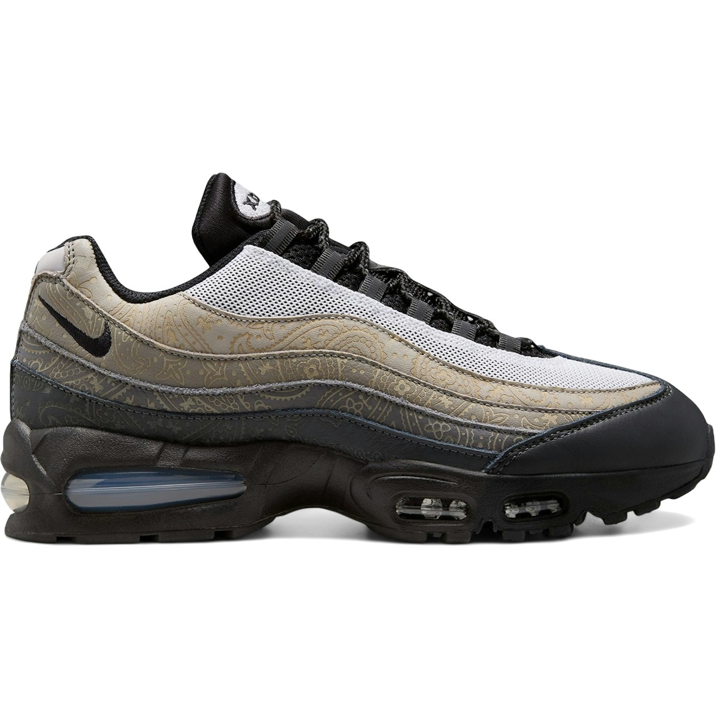 Nike Air Max 95 Big Bubble Laser Paisley Graphite 3 Nike Air Max 95 Big Bubble Laser Paisley Graphite