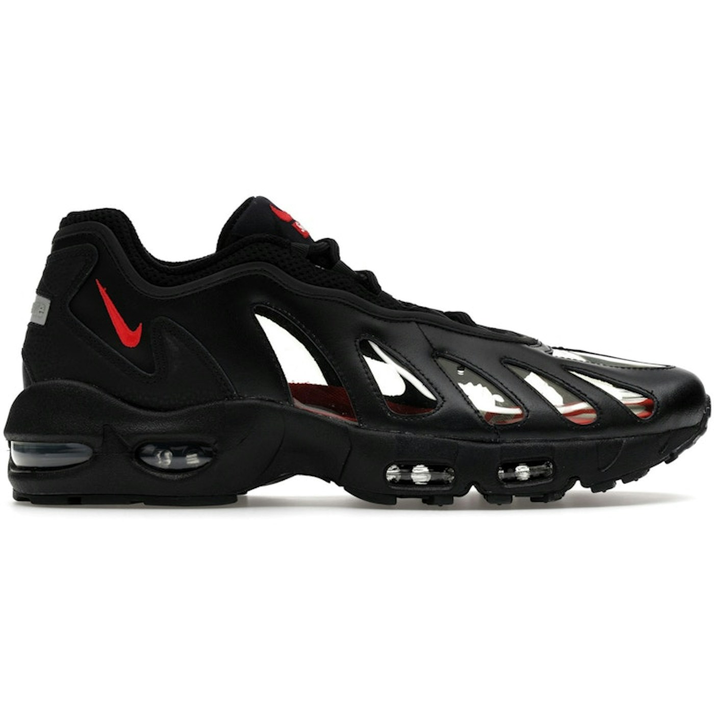 Nike Air Max 96 Supreme Black 2 Nike Air Max 96 Supreme Black