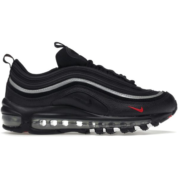 Nike Air Max 97 Black Silver Red (GS)
