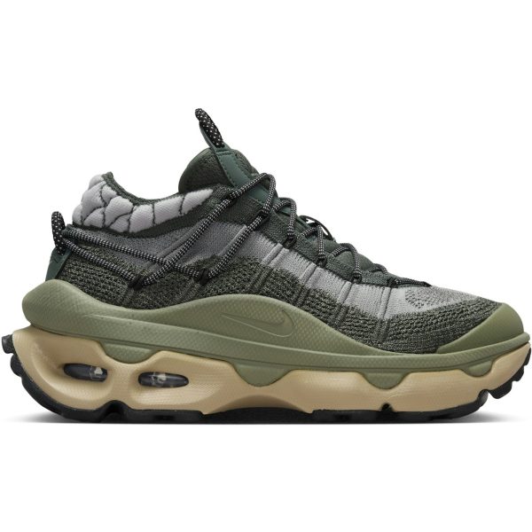 Nike Air Max Flyknit Venture Vintage Green Light Army Khaki Metallic Silver (Womens)