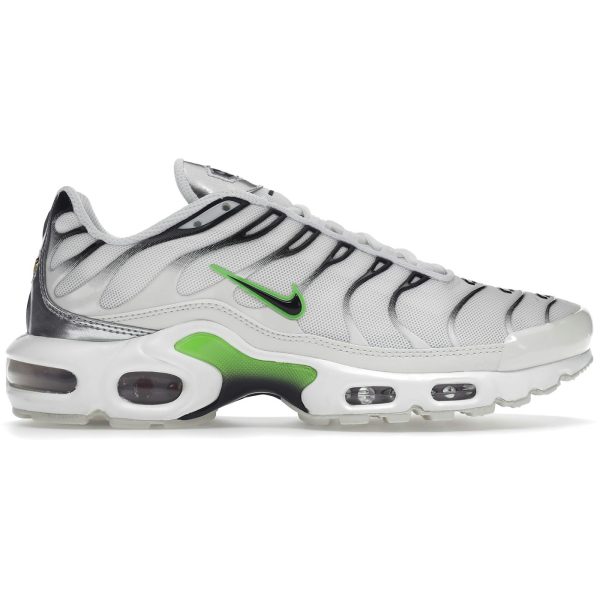 Nike Air Max Plus White Neon Metallic Silver (Womens)