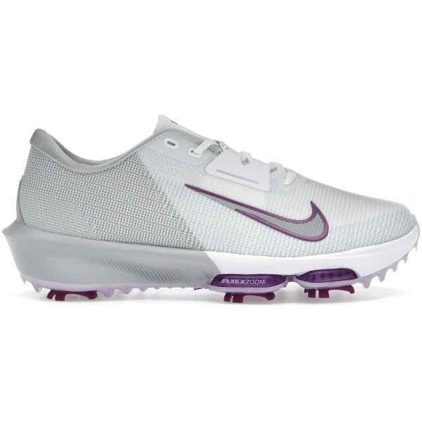 Nike Air Zoom Infinity Tour 2 White Light Smoke Grey Vivid Purple