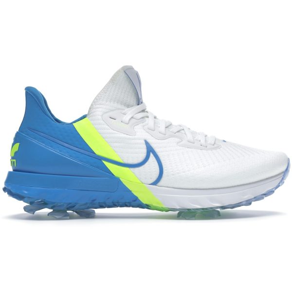 Nike Air Zoom Infinity Tour White Volt Baseball Blue