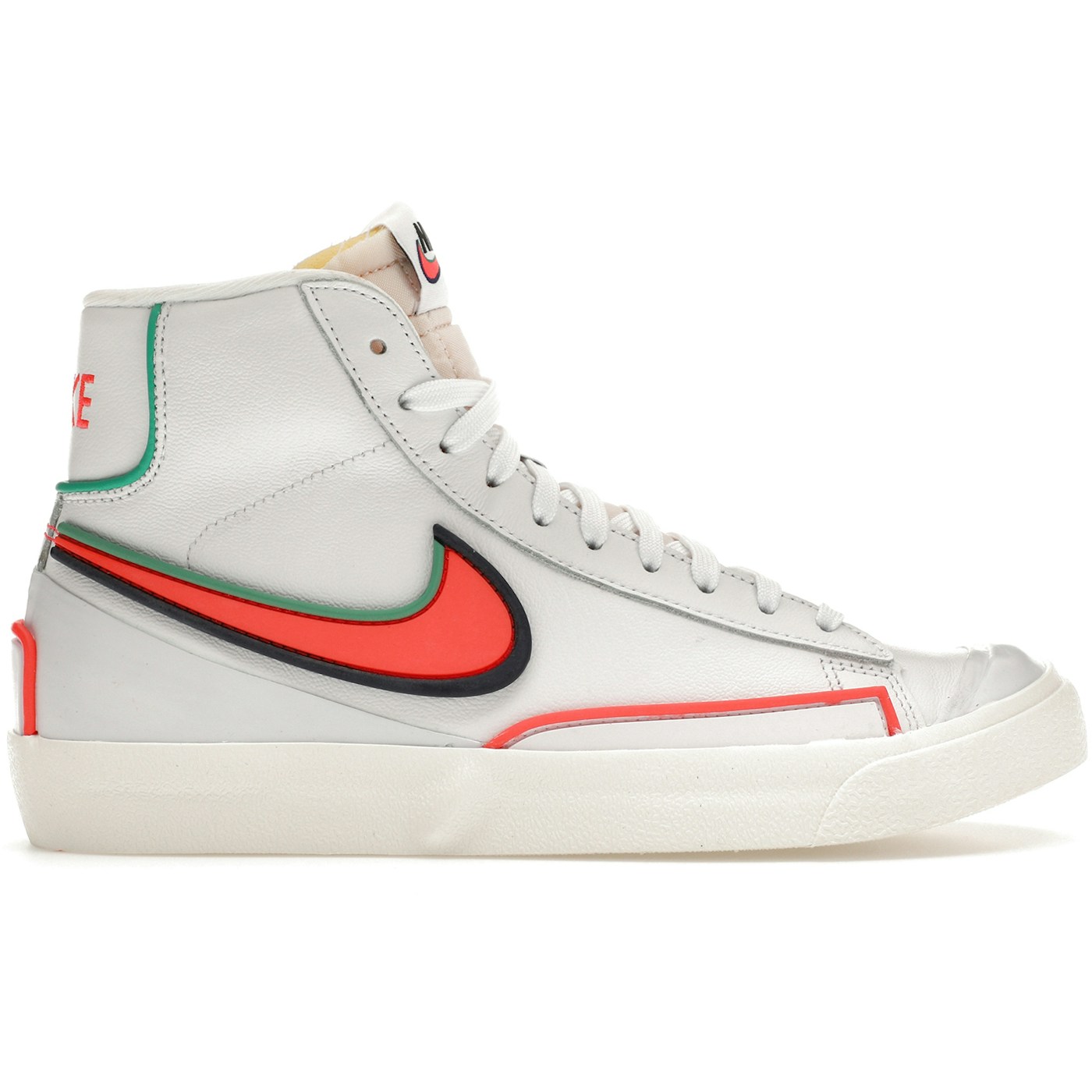Nike Blazer Mid 77 Infinite White Crimson (Womens)