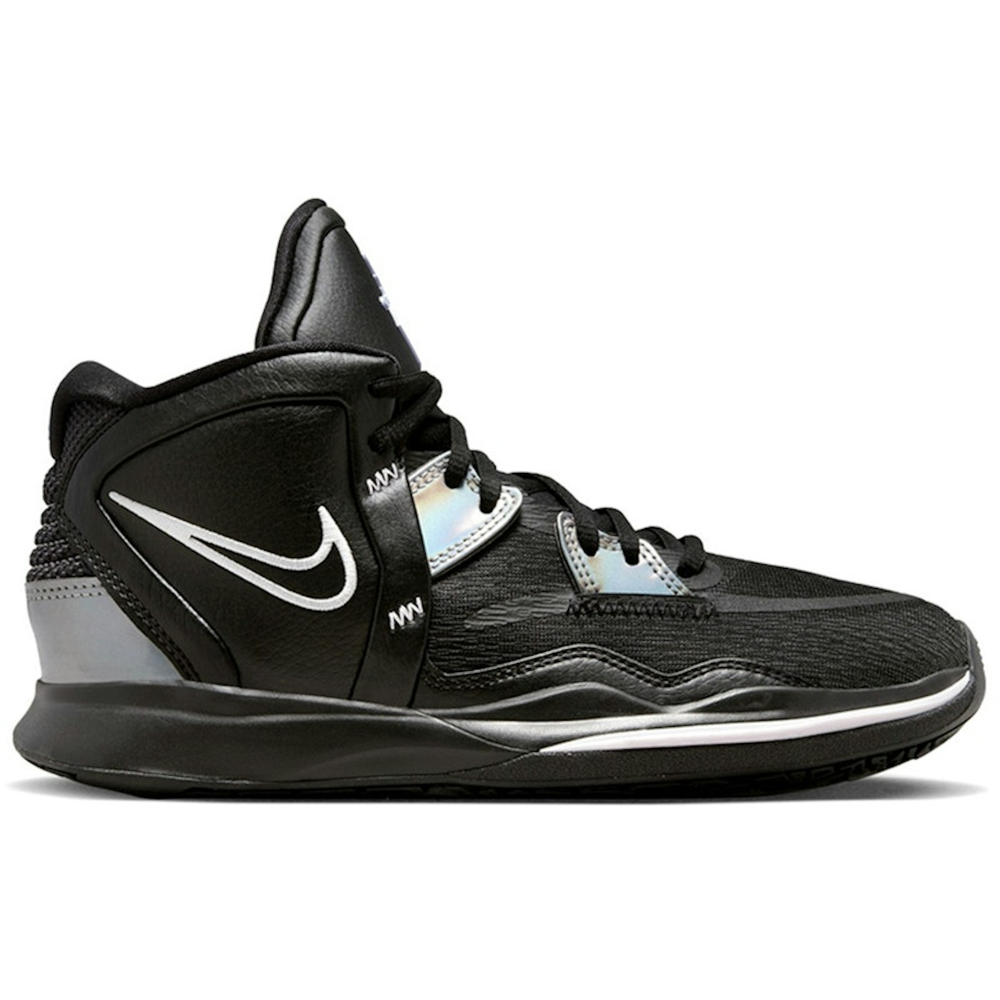 Nike Kyrie Infinity Black Metallic Silver (GS) 3 Nike Kyrie Infinity Black Metallic Silver (GS)