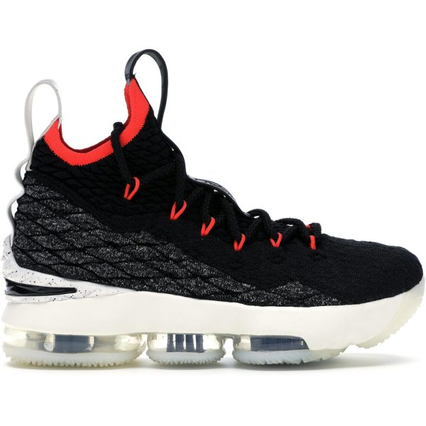 Nike LeBron 15 Black Bright Crimson (GS)