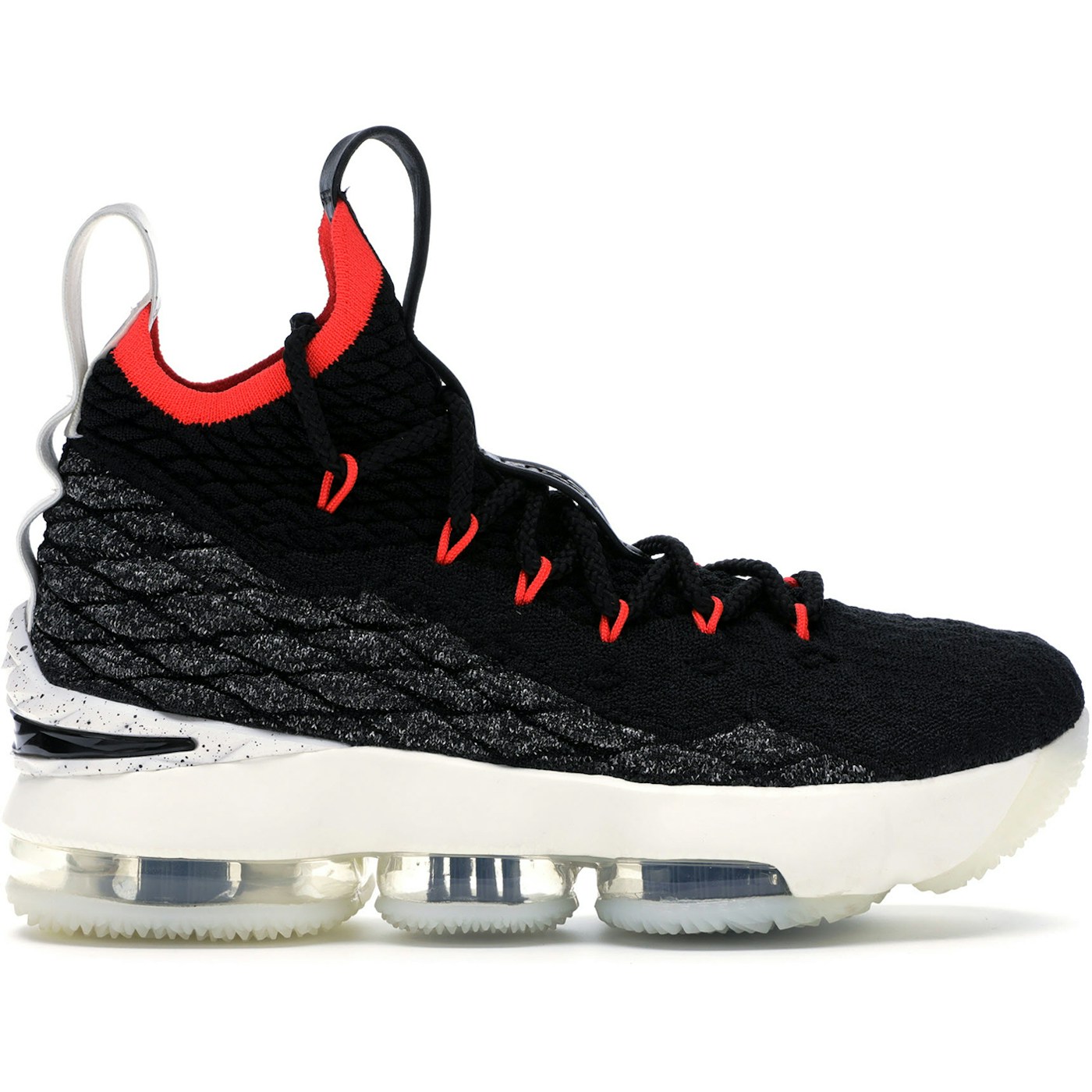 Nike LeBron 15 Black Bright Crimson (GS)