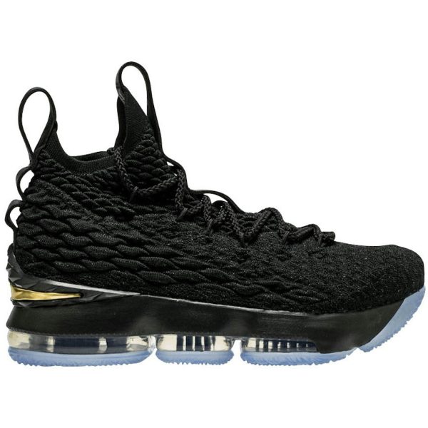 Nike LeBron 15 Black Metallic Gold (GS)