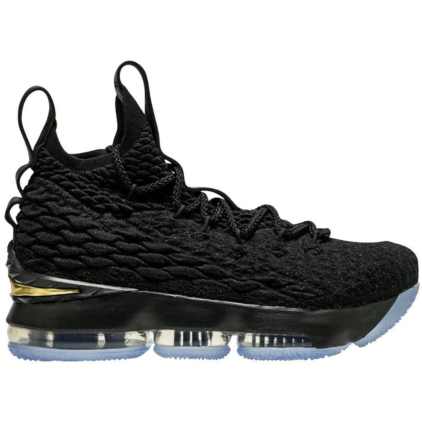 Nike LeBron 15 Black Metallic Gold (GS)