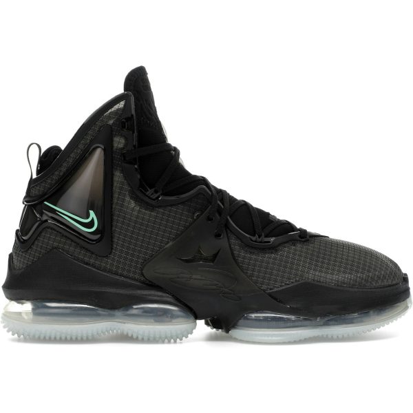 Nike LeBron 19 Black Aqua