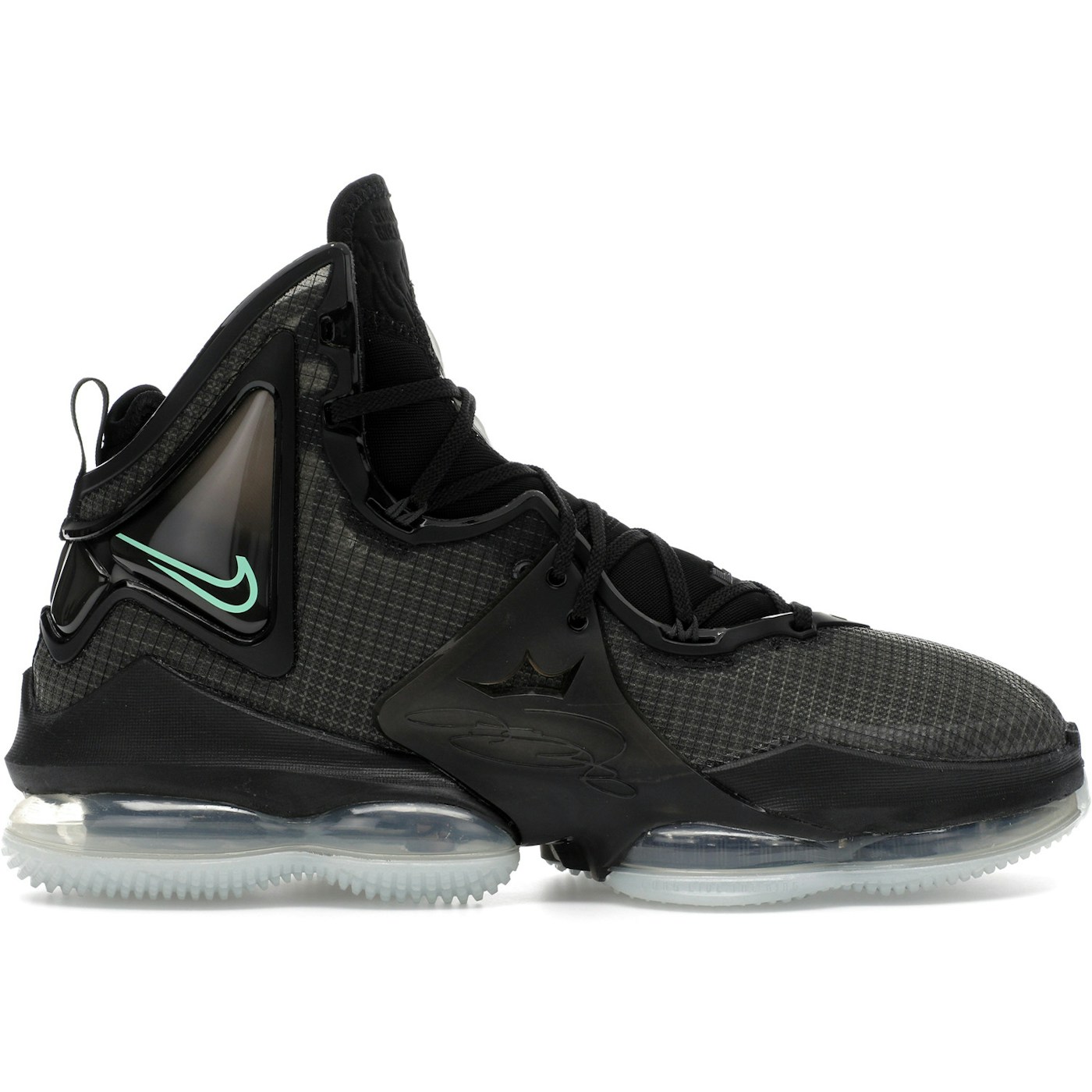 Nike LeBron 19 Black Aqua 1 Nike LeBron 19 Black Aqua
