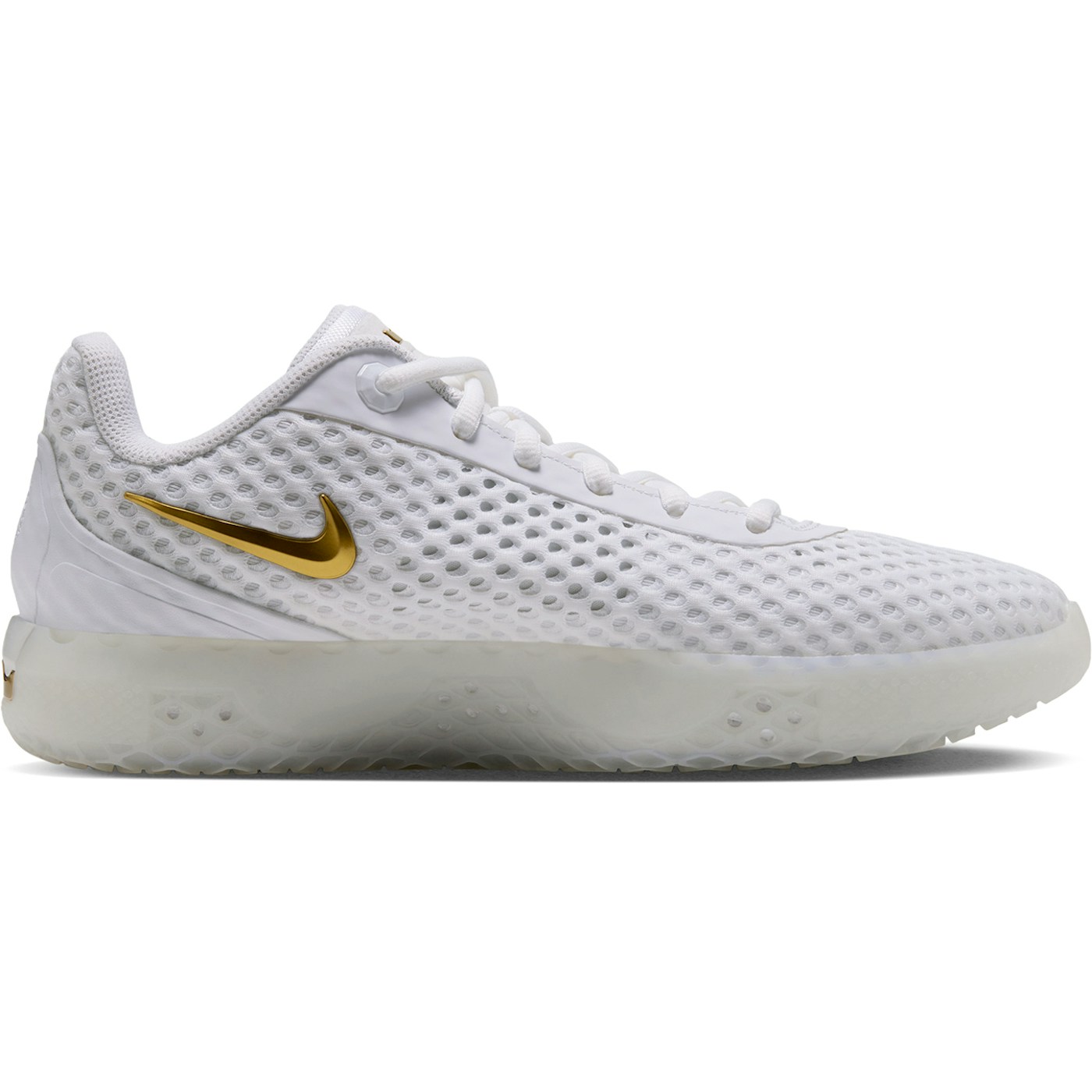 Nike LeBron Witness 10 White Metallic Gold