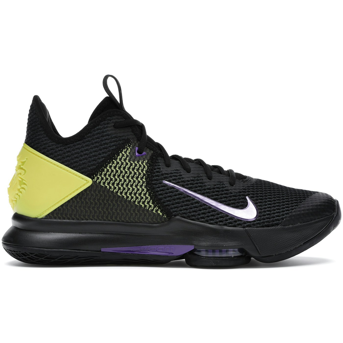 Nike LeBron Witness 4 Black/Opti Yellow