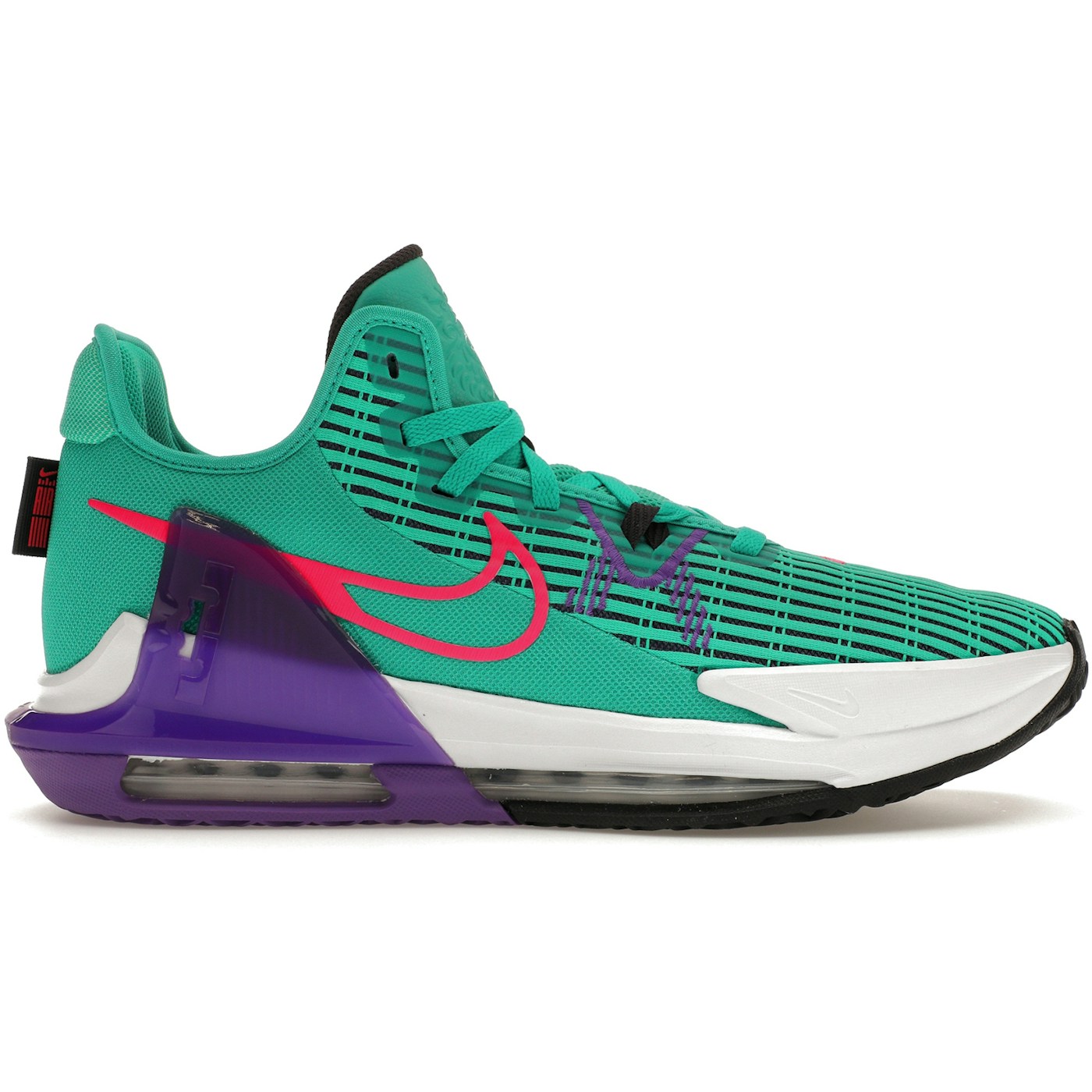 Nike LeBron Witness 6 Clear Emerald Wild Berry