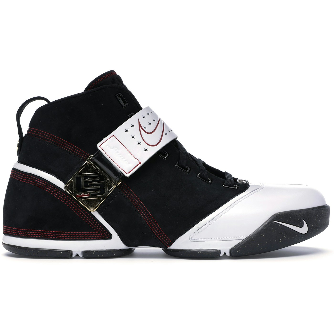 Nike LeBron 5 Black Crimson Black