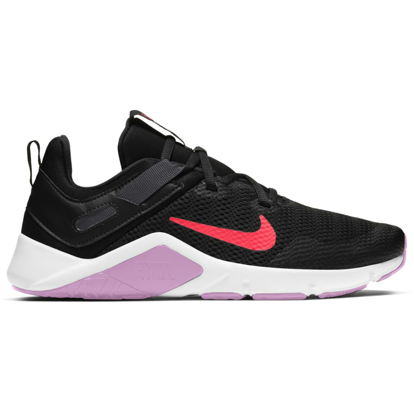 Nike Legend Essential Black Flash Crimson (Womens) 1 Nike Legend Essential Black Flash Crimson (Womens)