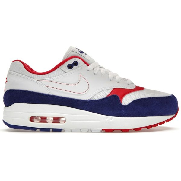 Nike Air Max 1 White Red Blue