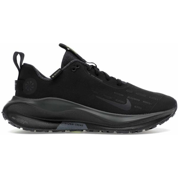 Nike React Infinity Run 4 Gore-Tex Black Volt Dark Grey Anthracite (Womens)