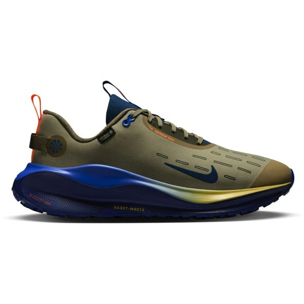 Nike React Infinity Run 4 Gore-Tex Neutral Olive Racer Blue Cargo Khaki Thunder Blue