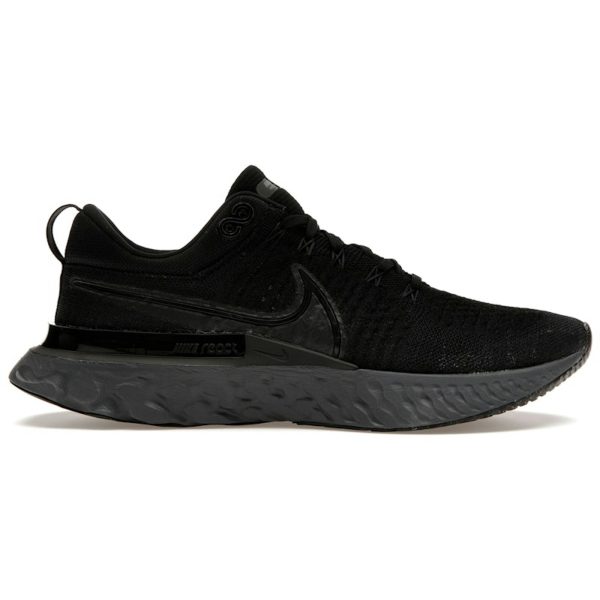 Nike React Infinity Run Flyknit 2 Black Iron Grey