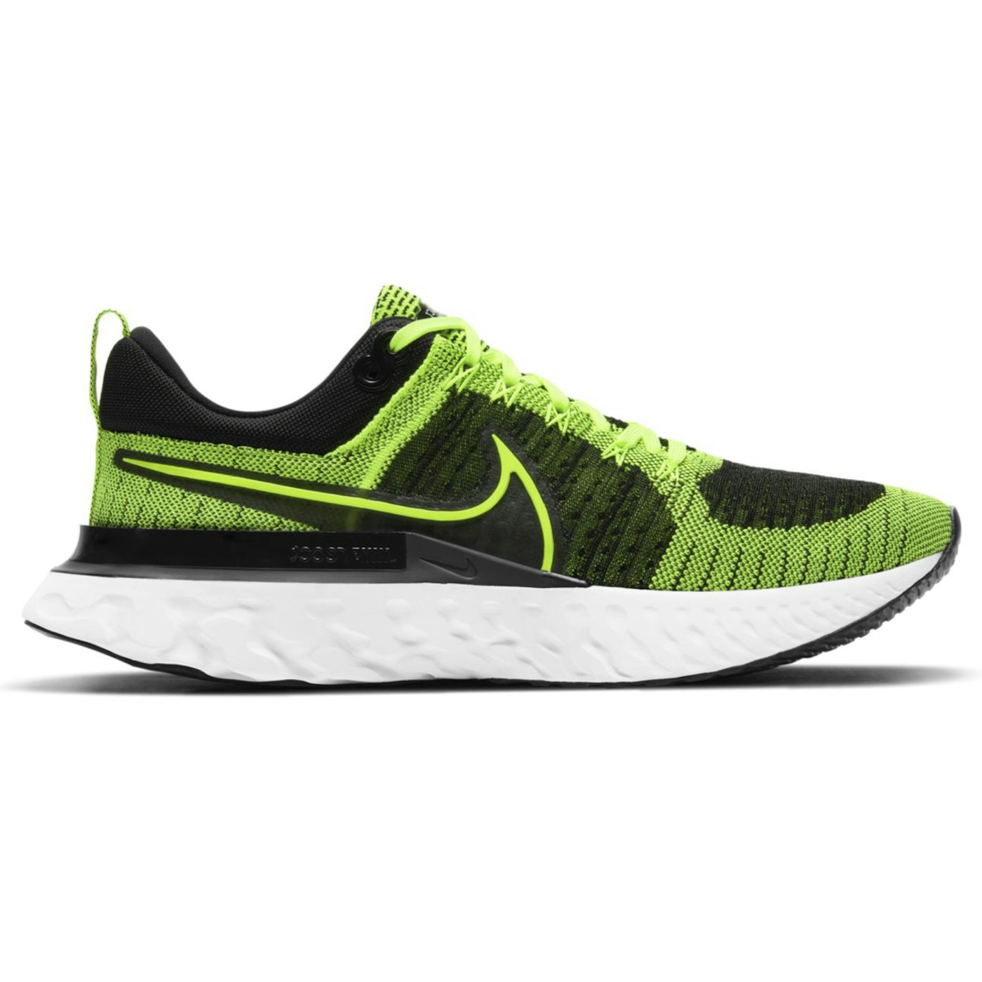Nike React Infinity Run Flyknit 2 Volt Black 3 Nike React Infinity Run Flyknit 2 Volt Black