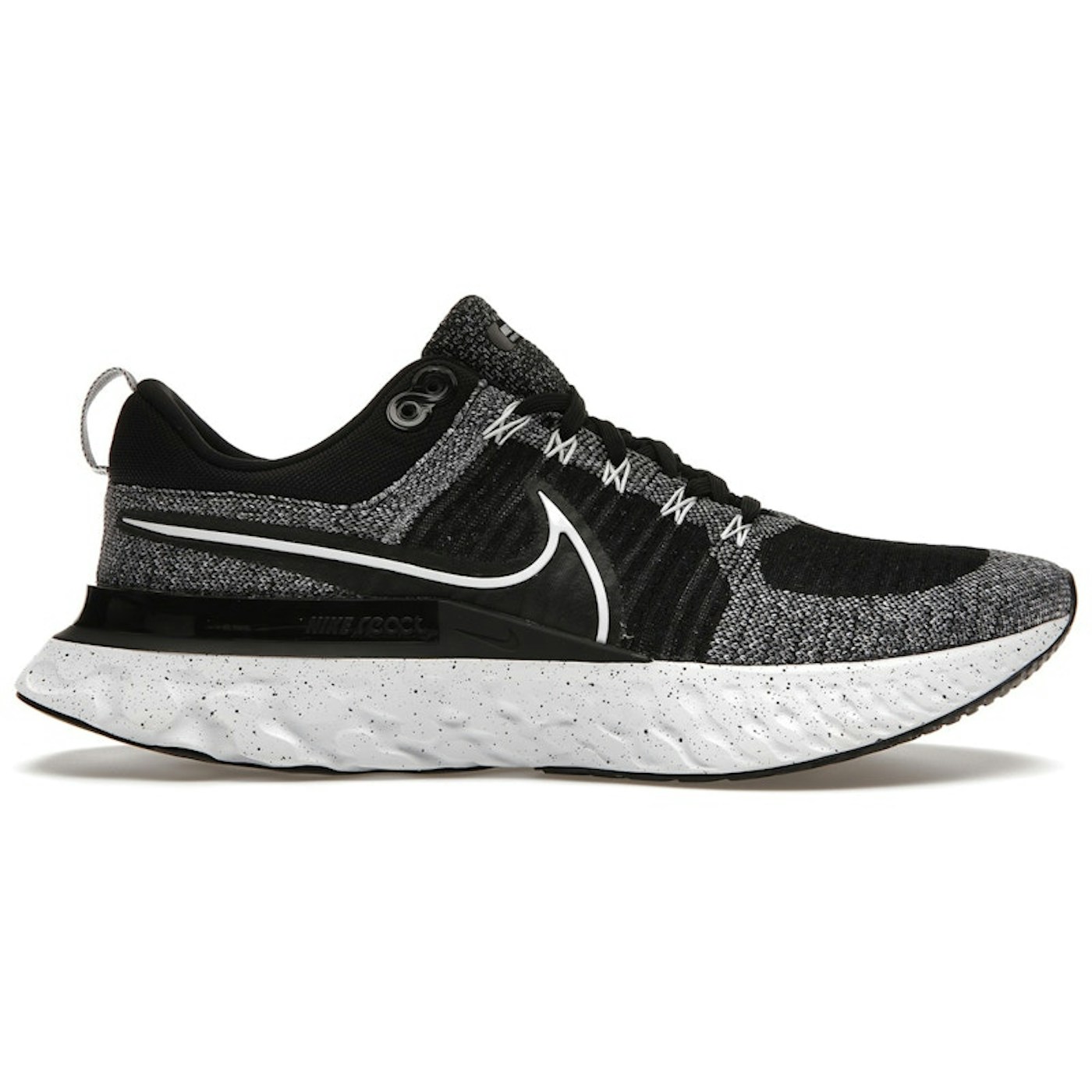 Nike React Infinity Run Flyknit 2 White Black