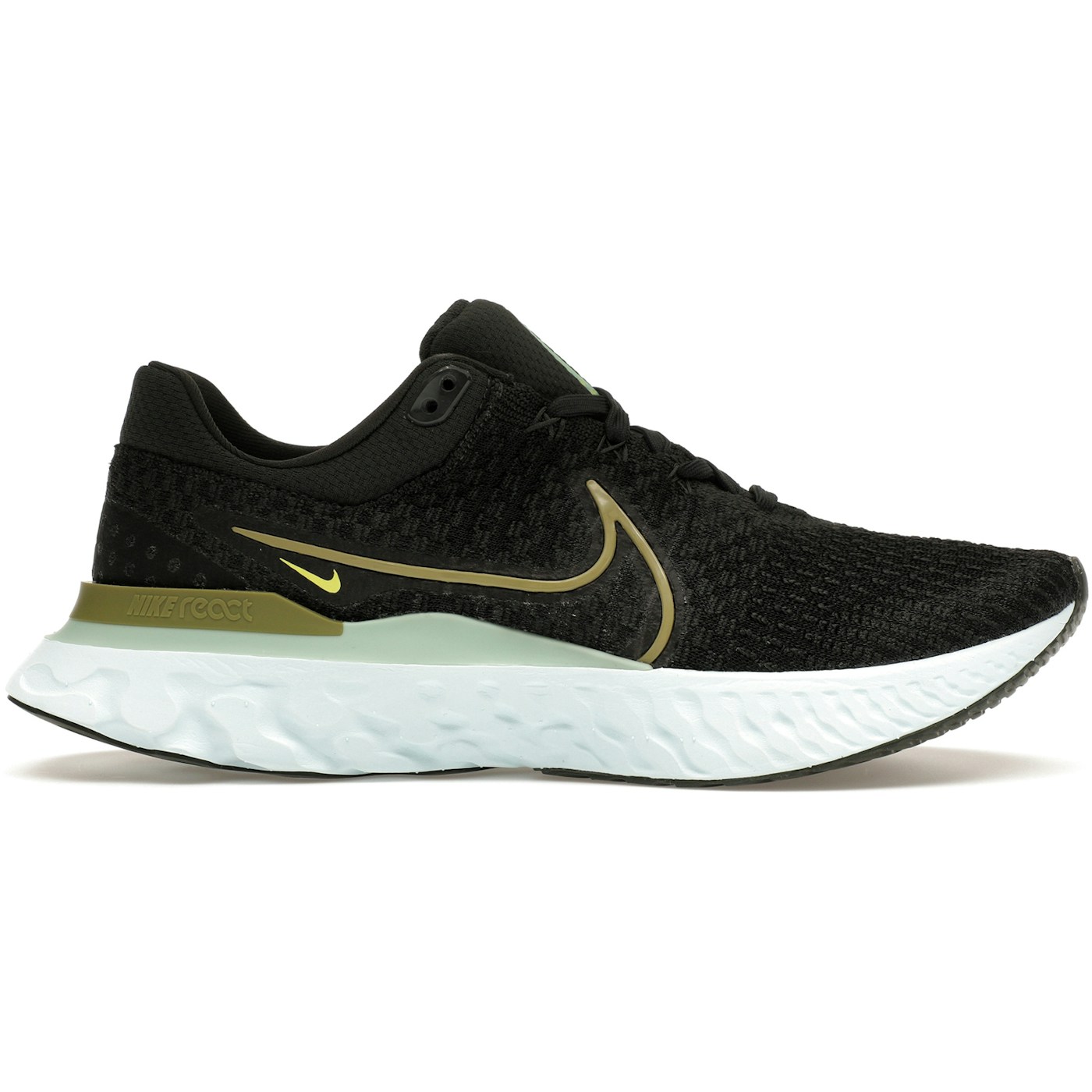 Nike React Infinity Run Flyknit 3 Night Forest Green Glacier Blue