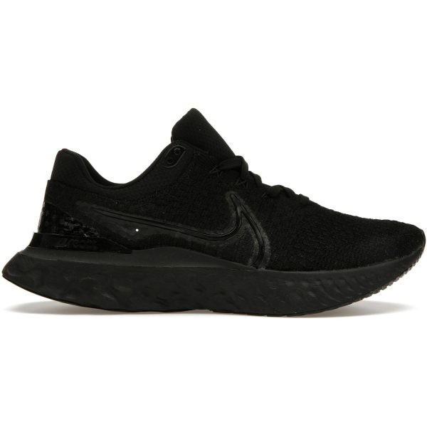 Nike React Infinity Run Flyknit 3 Triple Black