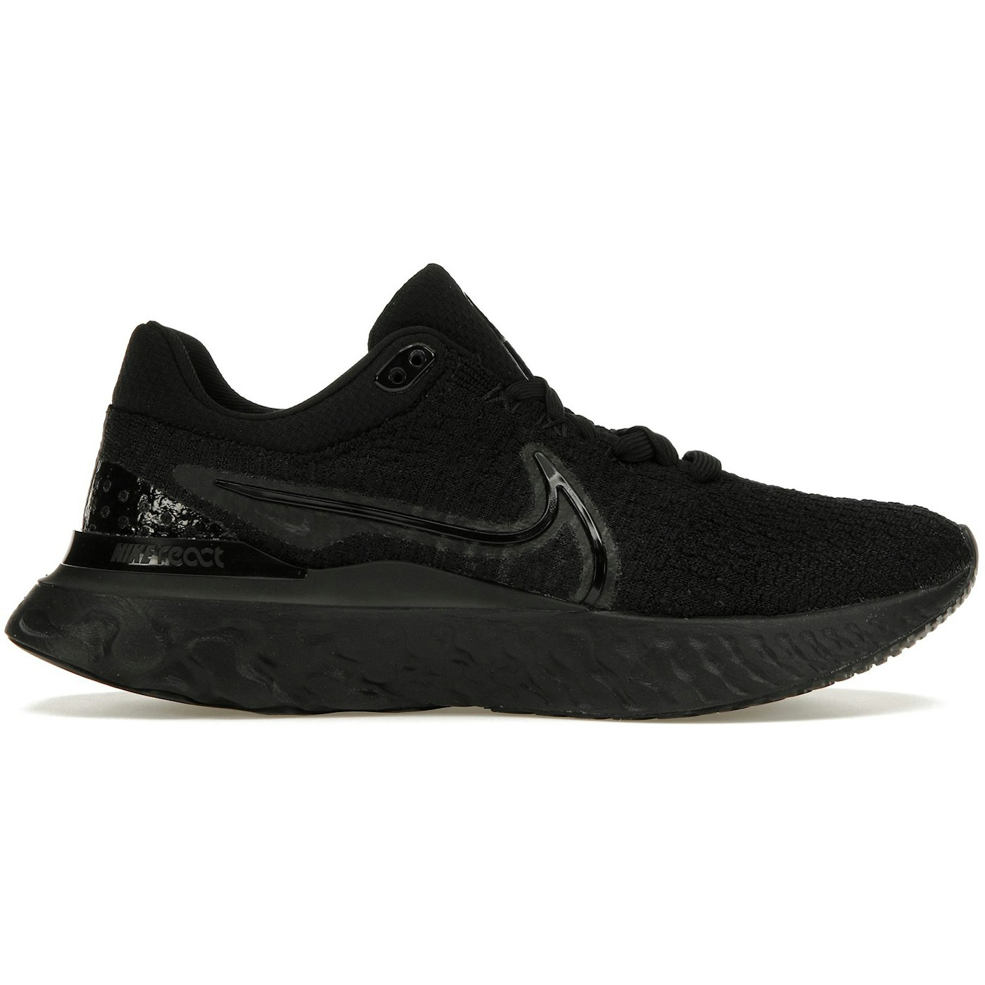 Nike React Infinity Run Flyknit 3 Triple Black (Womens)