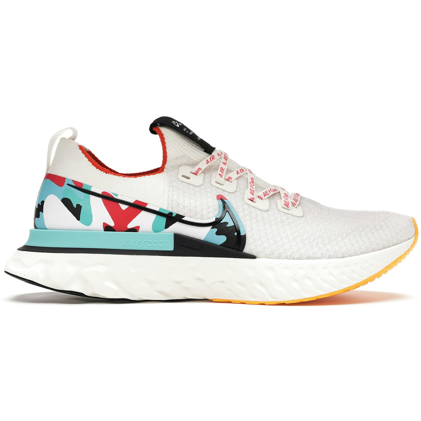 Nike React Infinity Run Flyknit A.I.R Sail